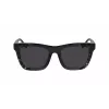 DKNY Occhiali da sole donna quadrati DK529S-001 - Montatura nera, lenti grigie, 53 mm