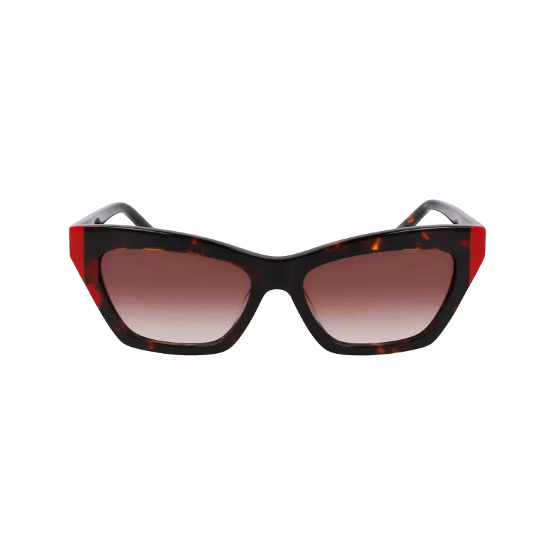 DKNY Occhiali da sole Donna DK547S-237 Havana Brown Gradient 55mm