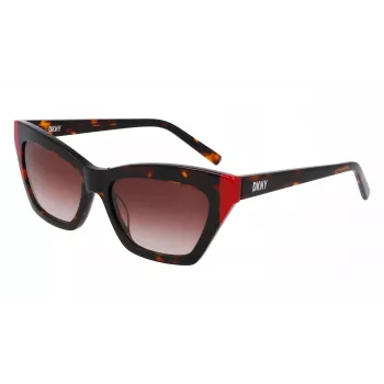 DKNY Occhiali da sole Donna DK547S-237 Havana Brown Gradient 55mm