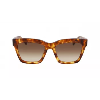 DKNY Occhiali da sole da donna DK551S-243 havana/tortoise marrone sfumato 53mm