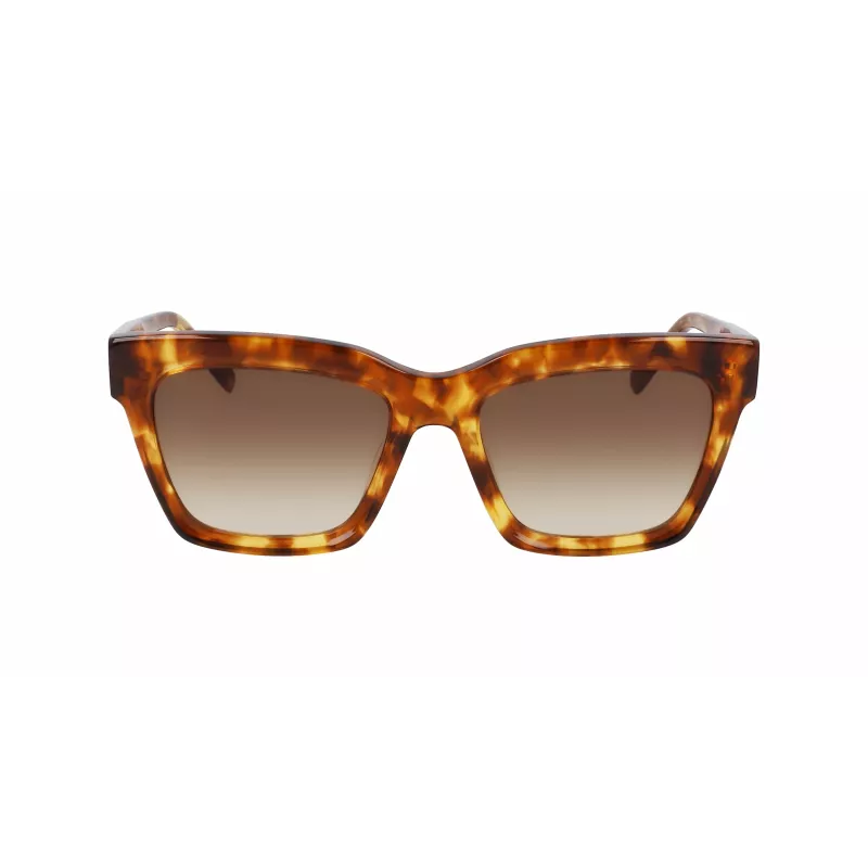 DKNY Occhiali da sole da donna DK551S-243 havana/tortoise marrone sfumato 53mm