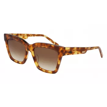 DKNY Occhiali da sole da donna DK551S-243 havana/tortoise marrone sfumato 53mm