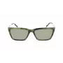 DKNY Occhiali da sole donna DK709S305 - Montatura in acetato nero, lenti in policarbonato grigie, larghezza lenti 55 mm