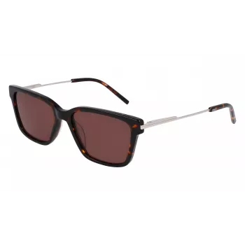 Occhiali da sole donna DKNY DK713S5617237 havana marrone rettangolare 56 mm