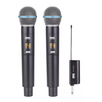 DNA Professional DNA BAT DUAL VOCAL SET Sistema microfonico wireless duale
