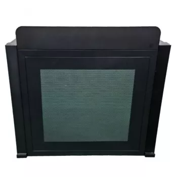 DNA PROFESSIONAL DNA DJ BOOTH MESH BK Supporto DJ portatile, nero