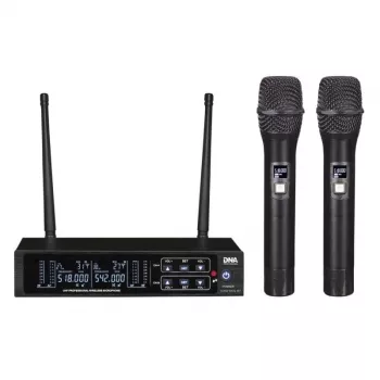 DNA PROFESSIONAL DNA STAGE VOCAL SET Sistema microfonico wireless con 2 microfoni
