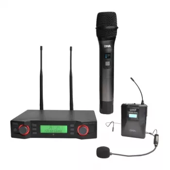 DNA Professional VM Dual Vocal Head Set - sistema microfonico wireless