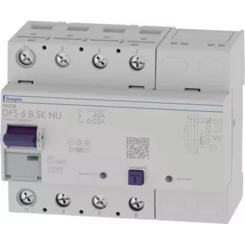 Doepke DFS6 040-4/0.03-B SK NU Interruttore differenziale 4 poli 40A 30mA Tipo B 09134899
