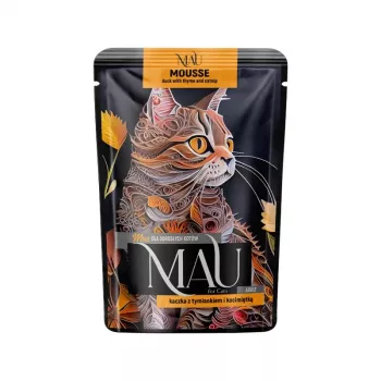 DOLINA NOTECI MAU mousse anatra con timo e erba gatta - cibo umido per gatti - 85g