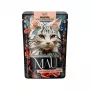 Dolina Noteci Mau Mus Salmone con gamberi e prezzemolo per gatti sterilizzati 85g