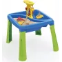 DOLU tavolo creativo 3-in-1 per sabbia e acqua blu verde (3077)