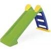DOLU Green Slide 3031 – scivolo per bambini a 3 gradini con gradini larghi e maniglie, interno/esterno, portata 25 kg