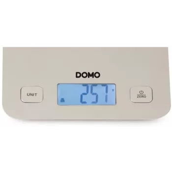 DOMO DO9239W bilancia da cucina elettronica ultrapiatta 5kg / 1g precisione LCD