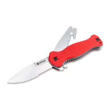 Dönges Expert Fire coltello di emergenza e salvataggio con taglia cintura e vetro
