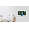 DoorBird A1103 IP Video Indoor Station Polar White Edition con display touchscreen capacitivo IPS da 7 pollici, Fast Ethernet, PoE