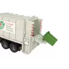 Double E Camion della spazzatura radiocomandato Mercedes-Benz Antos con contenitore arancione 12898
