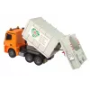 Double E Camion della spazzatura radiocomandato Mercedes-Benz Antos con contenitore arancione 12898