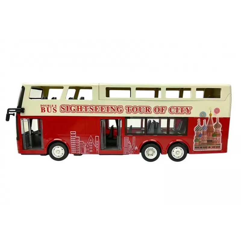 Double E Autobus a due piani radiocomandato R/C 2.4G 1:18