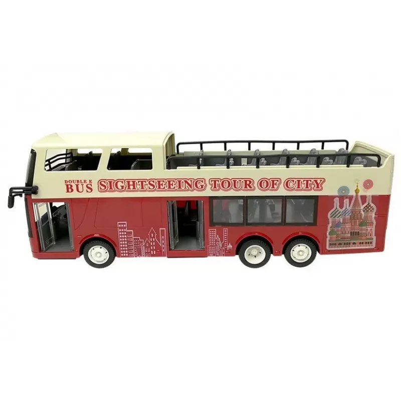 Double E Autobus a due piani radiocomandato R/C 2.4G 1:18