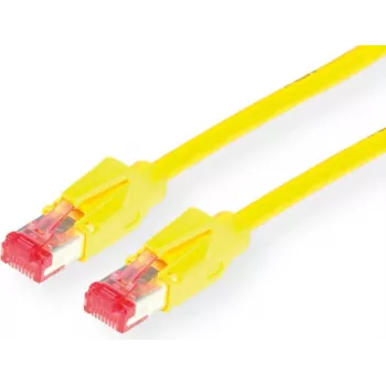 DRAKA cavo patch S/FTP Cat.6A, 15 m, giallo, LSZH, 10G, PoE++ (21.05.2152)