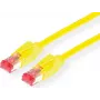 DRAKA cavo patch S/FTP Cat.6A, 15 m, giallo, LSZH, 10G, PoE++ (21.05.2152)