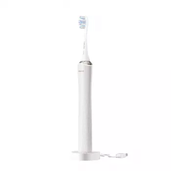 Dreame Sonic Vibration spazzolino elettrico NB01 set bianco con 5 modalità, sensore di pressione, custodia da viaggio – 40.000 VPM, IPX7