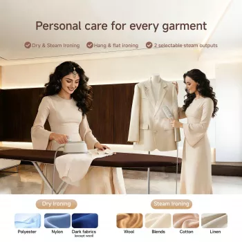 DREAME Steam Iron E3 / DWIE3GAEU - 2000W piastra in ceramica, colpo di vapore 120 g/min