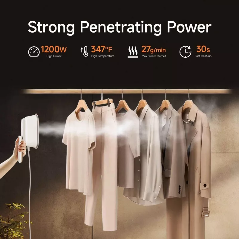 DREAME Steam Iron E3 / DWIE3GAEU - 2000W piastra in ceramica, colpo di vapore 120 g/min