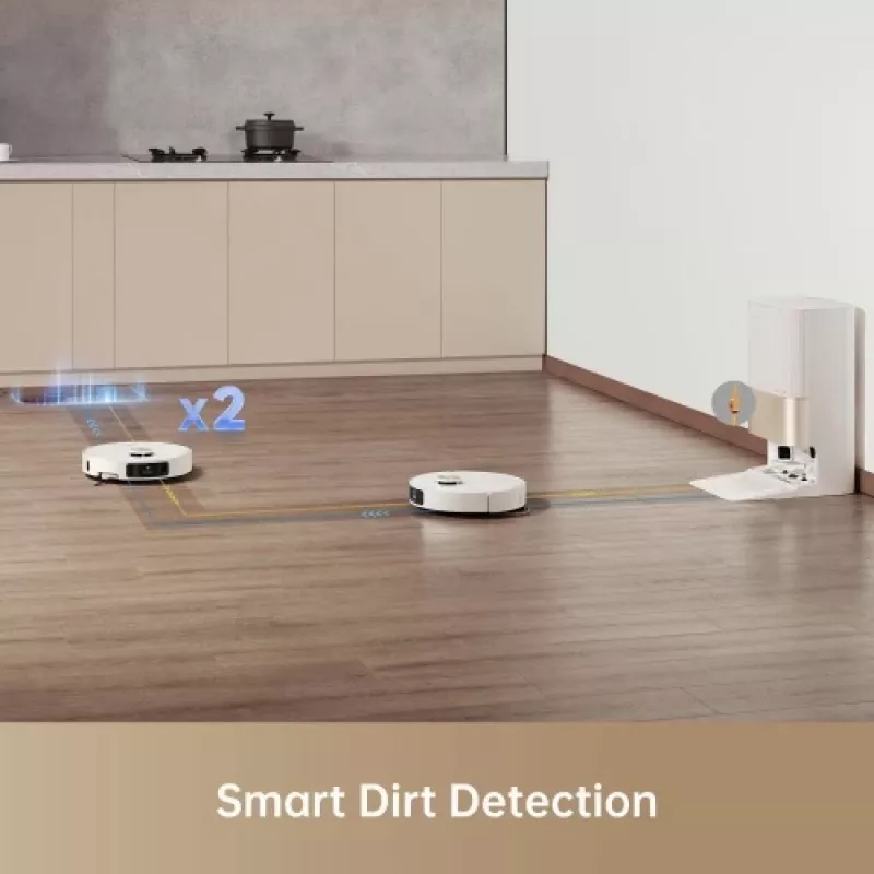 Dreame X40 Ultra Complete Robot aspirapolvere, bianco