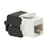 DS-IT CAT6a UTP keystone jack senza attrezzi nero (DS-KC-UTP6A-TL-Z)