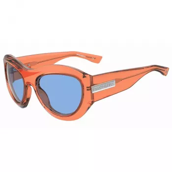 DSQUARED2 D2-0072-S-L7Q Occhiali da sole uomo, montatura in acetato Havana, lenti in policarbonato verdi, 59 mm
