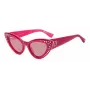 DSQUARED2 occhiali da sole donna D20092NSMU1 - montatura squadrata in acetato, protezione UV400, 51 mm lente