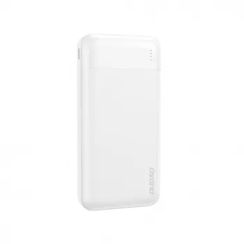 Dudao K18-1W 10000mAh Powerbank Bianco USB-A / USB-C / Micro USB