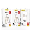 Dudao L15T Cavo adattatore OTG USB 2.0 a USB Type-C, grigio, 15 cm