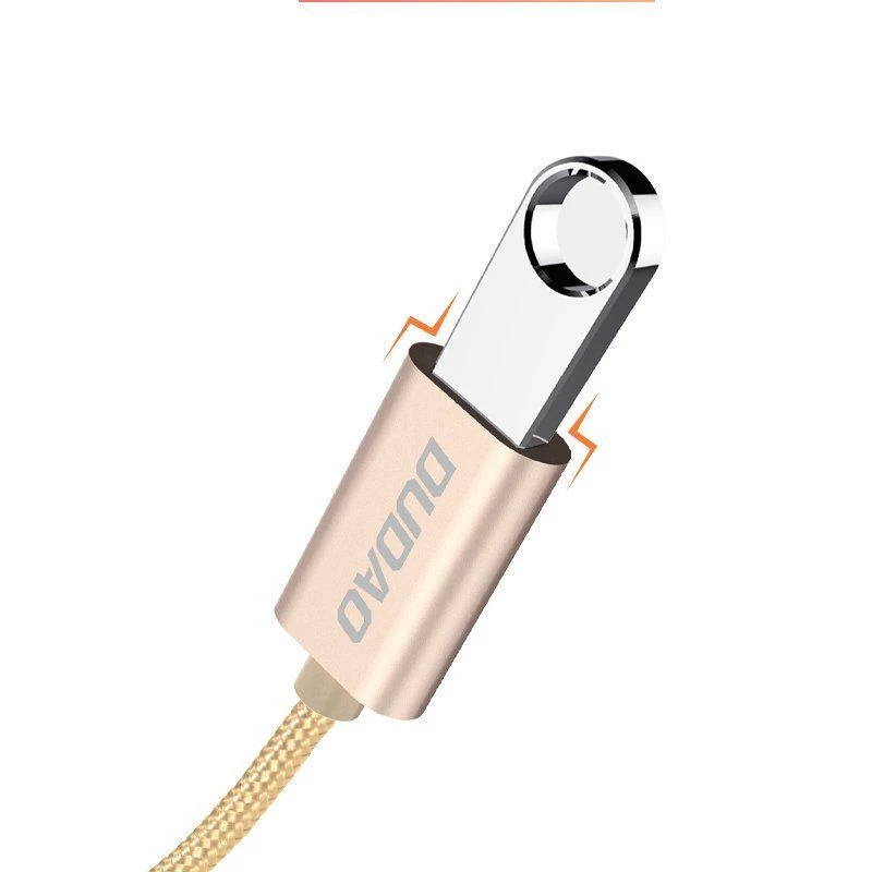 Dudao L15T Cavo adattatore OTG USB 2.0 a USB Type-C, grigio, 15 cm