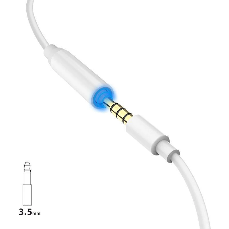 Dudao Adattatore audio L16i da Lightning a 3,5 mm bianco