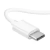 Dudao USB Type-C Connecto Auricolari stereo nuovo design ergonomico tappi X3C bianco