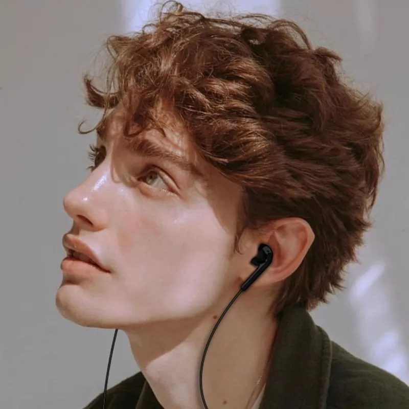 DUDAO X3C Cuffie in-ear con filo USB-C 1,2 m - nero