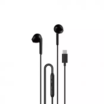 DUDAO X3C Cuffie in-ear con filo USB-C 1,2 m - nero