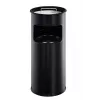 DURABLE 3330-01 cestino in metallo rotondo, 17 L, argento