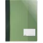 DURABLE A4+ cartella portadocumenti con finestra per etichetta, trasparente, confezione da 25 269005
