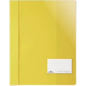 DURABLE A4+ cartella portadocumenti con finestra per etichette 90x57 mm, trasparente, confezione da 25 269004
