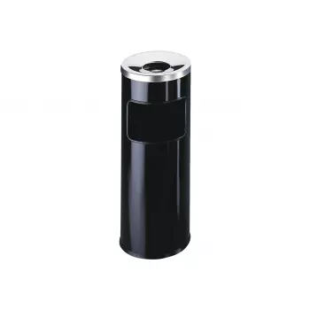 Durable Cestino portacenere/rifiuti - rotondo - 17 L - metallo