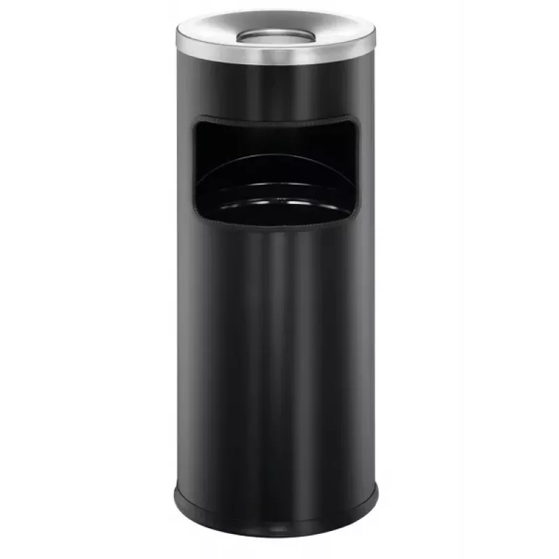 Durable Cestino portacenere/rifiuti - rotondo - 17 L - metallo