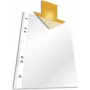 DURABLE BUSINESS A5 Cartelline portadocumenti, 4 fori, cristallo trasparente, 100 pezzi (4 x 25) 265019