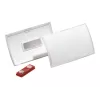 DURABLE CLICK FOLD portabadge magnetico 90x54 mm, trasparente, confezione da 10 (821519)