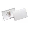 DURABLE CLICK FOLD portanome 40x75 mm con Combi Clip, confezione da 25 821119
