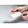 DURABLE CLICK FOLD portanome 40x75 mm con Combi Clip, confezione da 25 821119