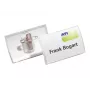 DURABLE CLICK FOLD portanome 40x75 mm con Combi Clip, confezione da 25 821119